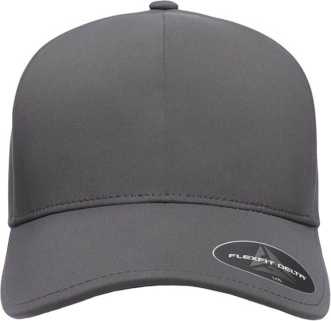 FlexFit Men's One Size Delta Seamless Cap, Maroon, Large-X-Large