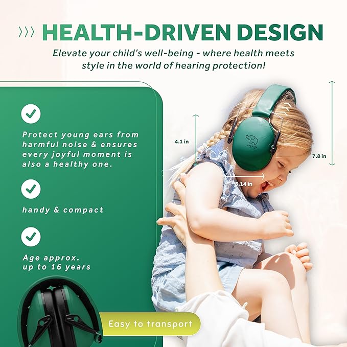 Schallwerk ® Noise Protection Headphones for Kids – Ear Protection for Kids, Toddlers, and Babies