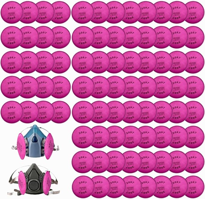 84Pcs 2097 Particulate Filter,2097 Filter Installed on Filter Retainer Replacement for 6000 6200 6800 7000 FF-4(42Pack)