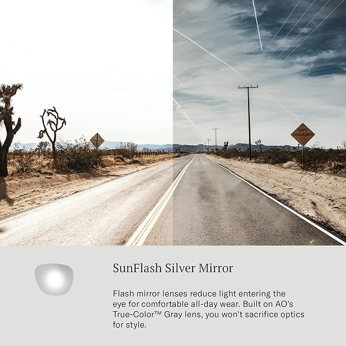AO Americal Optical Original Pilot Glass Lenses Sunglasses | SkyMaster Glass Lenses | Polarized and Non-Polarized Available