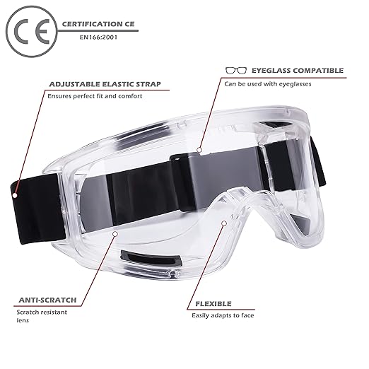 AirGearPro G-500 Reusable Respirator Mask with A1P2 Filters | Anti-Gas, Anti-Dust | Gas Mask Ideal for Painting, Woodworking, Construction, Sanding, Spraying, Chemicals, DIY etc