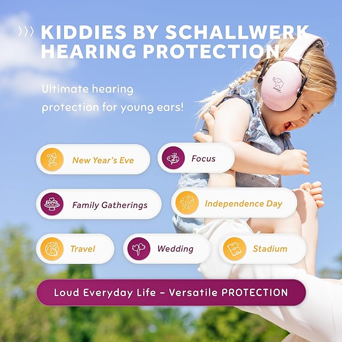 Schallwerk ® Noise Protection Headphones for Kids – Ear Protection for Kids, Toddlers, and Babies