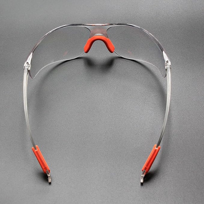 8 Pack Safety Glasses Anti Fog Scratch Safety Clear Lenses Eye Protection working Glasses Protective Equipment Security Eyewear for Welding Outdoor Construction Laboratory Chemicals