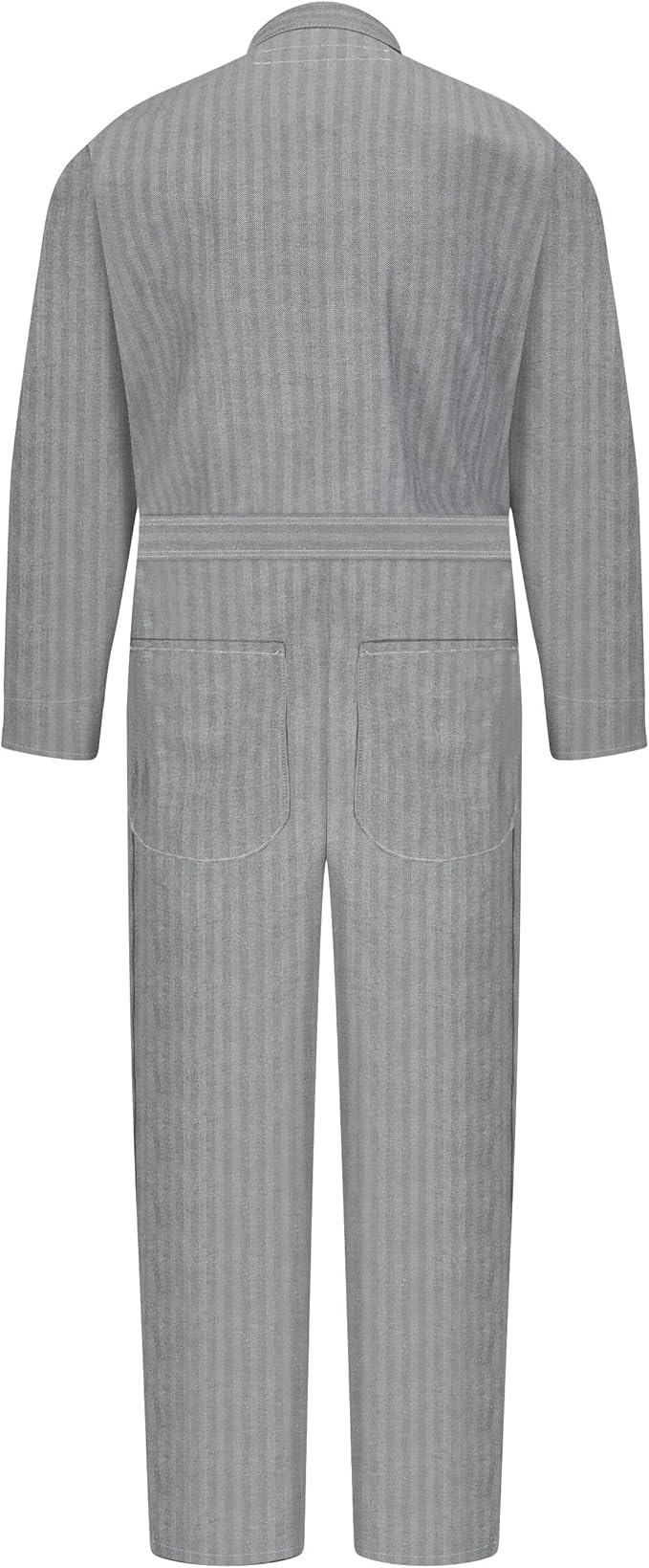 Red Kap Men's Snap Front Cotton Coverall, Oversized Fit, Long Sleeve