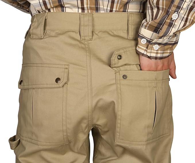 BOCOMAL FR Pants for Men Cargo Flame Resistant Pants(2112&CAT2) 100% C 7.5oz Utility Fire Resistant Pants