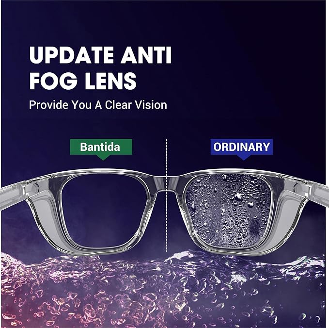 Safety Glasses Anti-Fog Goggles Protective Eyewear Anti Blue Light Protection Glasses For Women And Men