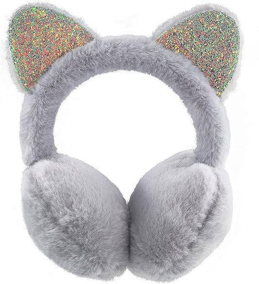 XIAOHAWANG Winter Earmuffs for Kids Girl Warm Ear Muffs Baby Boy Plush Padded Ear Warmer