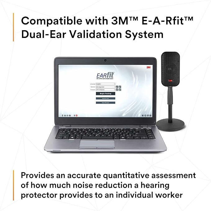 3M PELTOR Hearing Protection Optime 95 Earmuffs, Adjustable Earcups, E-A-Rfit Compatible, Stainless Steel