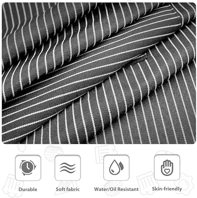 2 Pack Aprons for Women with Pockets, Kitchen Cooking Apron for Men,Waterproof Apron Suitable for Chefs, Waiters, Baking, and Nail Technicians