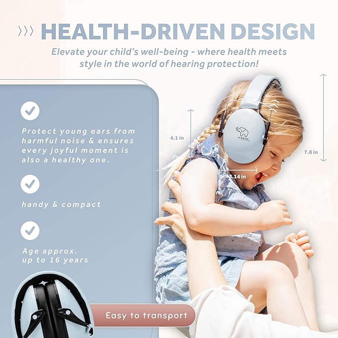 Schallwerk ® Noise Protection Headphones for Kids – Ear Protection for Kids, Toddlers, and Babies