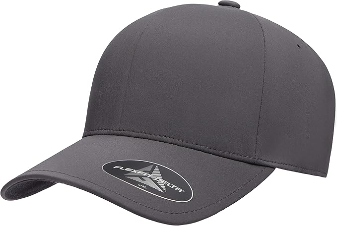 FlexFit Men's One Size Delta Seamless Cap, Maroon, Large-X-Large