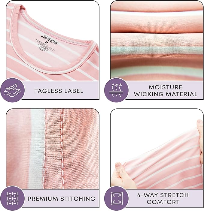 Rocky Thermal Underwear for Women, Long Johns Fleece Lined Set, Shirt & Pants, Base Layer w/Leggings/Bottoms Ski/Extreme Cold