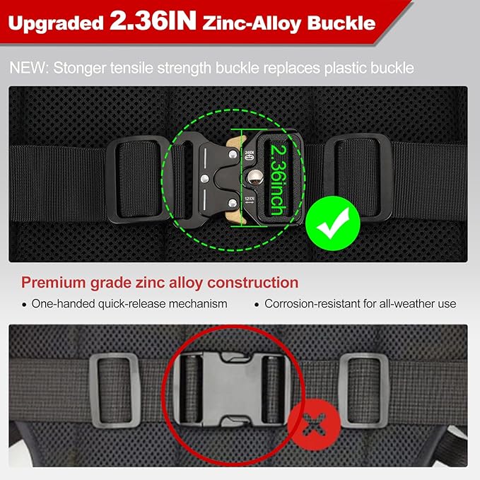 Upgraded Motorcycle Safety Harness for Kids & Adults - Adjustable Design