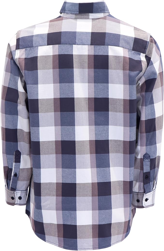 TICOMELA FR Shirts for Men Flame Resistant/Fire Retardant Shirt NFPA2112 7.5oz Men's Welding Shirt