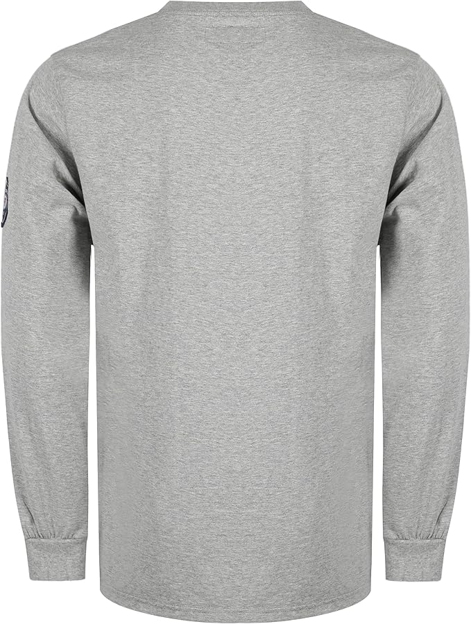 BOCOMAL FR Shirts Lightweight Classic Crew Long Sleeve Fire Resistant Shirt CAT2