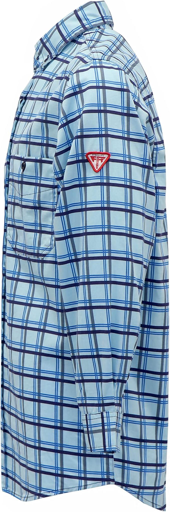 TICOMELA FR Shirt for Men Flame Resistant Shirts 6.5oz Light Weight Plaid Men's Fire Retardant Shirts