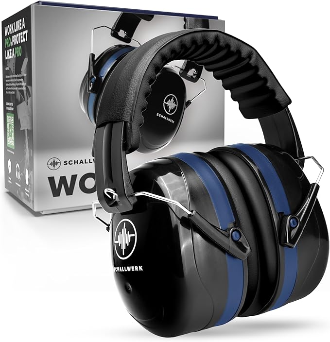 Schallwerk ® Work+ Hearing Protection Ear Muff - ear protection for noise reduction - shooting range ear protection