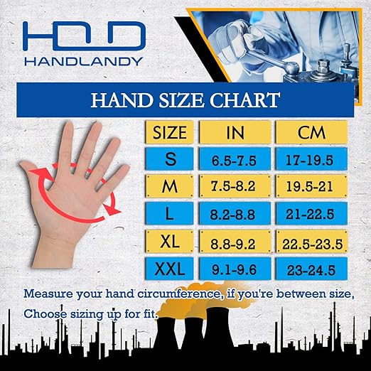 HANDLANDY Work Gloves Mens & Women, Utility Safety Mechanic Working Gloves Touch Screen, Flexible Breathable Yard Work Gloves (Extra Large, Green)