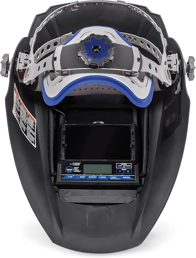 Miller 288924 Digital Elite Welding Helmet with ClearLight 2.0 Lens with External Grind, Black