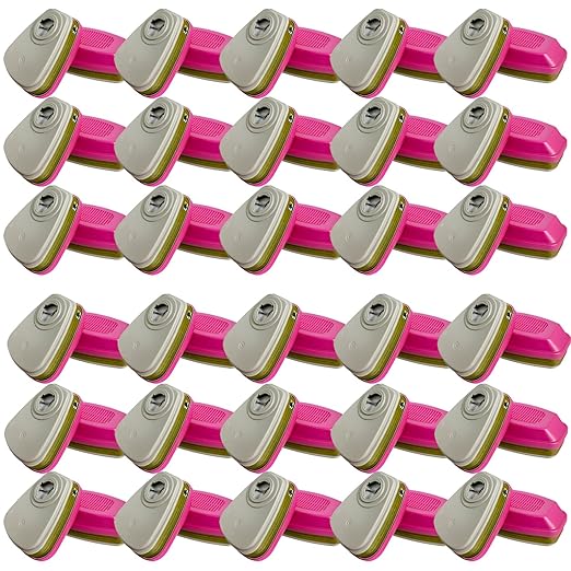 30 Pair 60926 Respirator Cartridges, 60926 Respirator Filters for Gas Mask, Protects Against Dust, Organic Vapors Gas and Pollen, Apply to 6100, 6200, 6502, 7501, 7502, 6800
