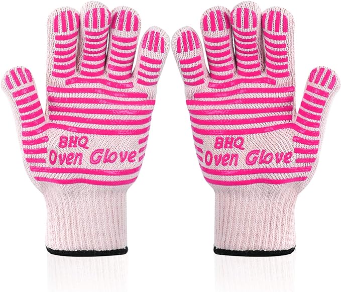 CZSYZCZS Extreme Heat Resistant Oven Gloves - 932F - Cooking Gloves for BBQ, Grilling, Baking,Cutting, Smoker Fireplace