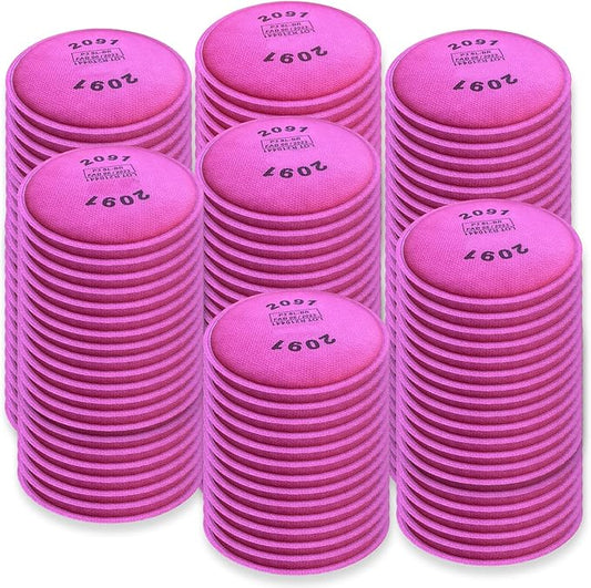 1000PCS(500Pack) 2091 P-100 Particulate Filter,Installed on 2091 Filter for Respirator,Replacement for 6000 6200 6800 7000 7502 FF-4 Series,2091 Filters Against Painting,Cutting,Woodworking