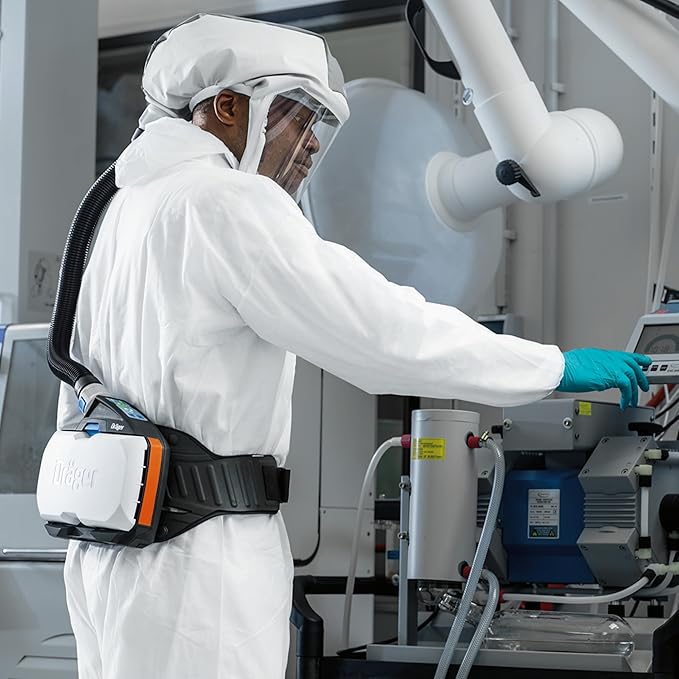 Dräger Premium Hood for X-plore 8500, Short Hood | Reusable Safety Hood for Powered Air-Purifying Respirator (PAPR)