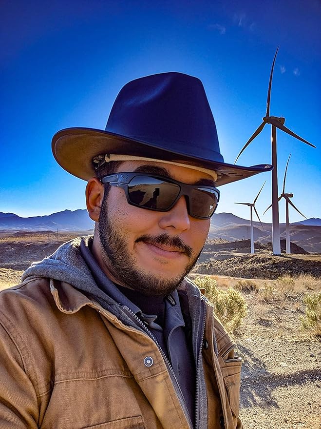 Occunomix Vulcan Cowboy Style Hard Hat with Suspension