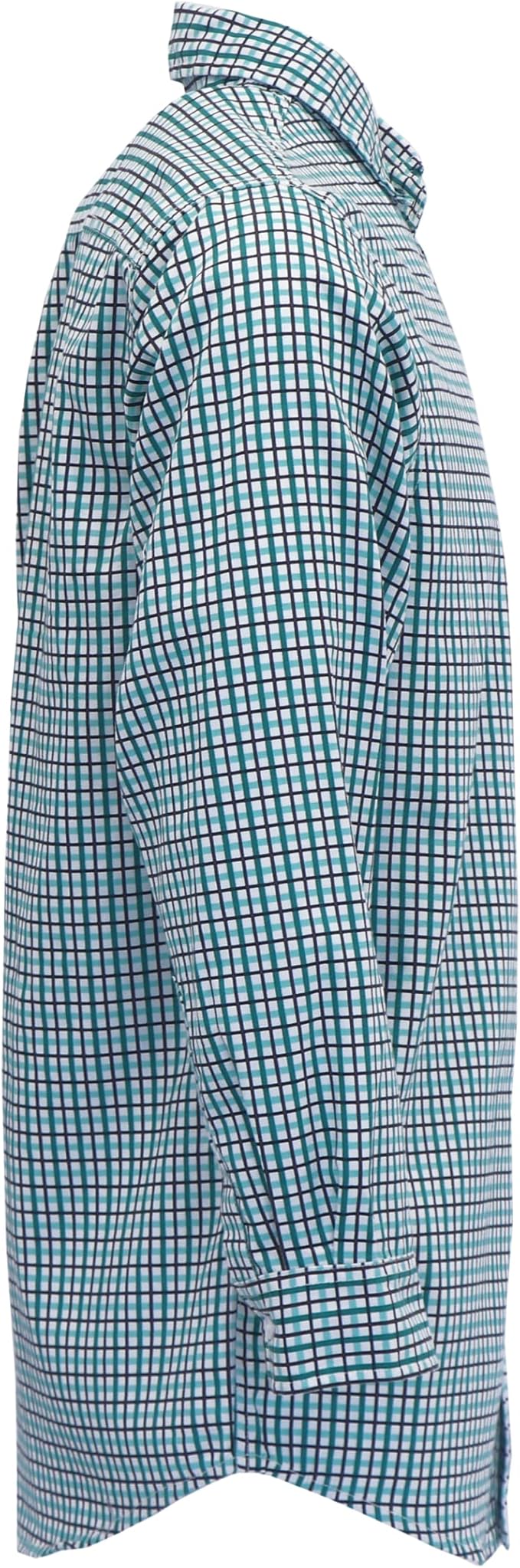 BOCOMAL FR Shirts Flame Resistant NFPA2112/CAT2 6.5oz Light Weight Printed Fire Retardant Plaid Shirt