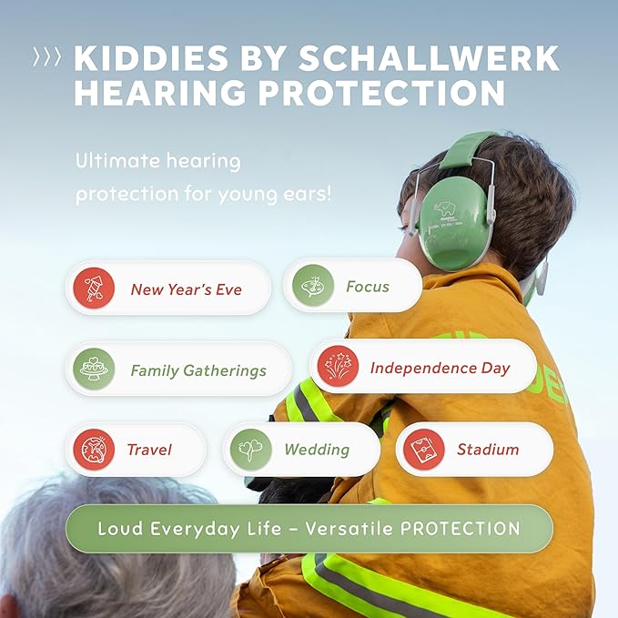 Schallwerk ® Noise Protection Headphones for Kids – Ear Protection for Kids, Toddlers, and Babies