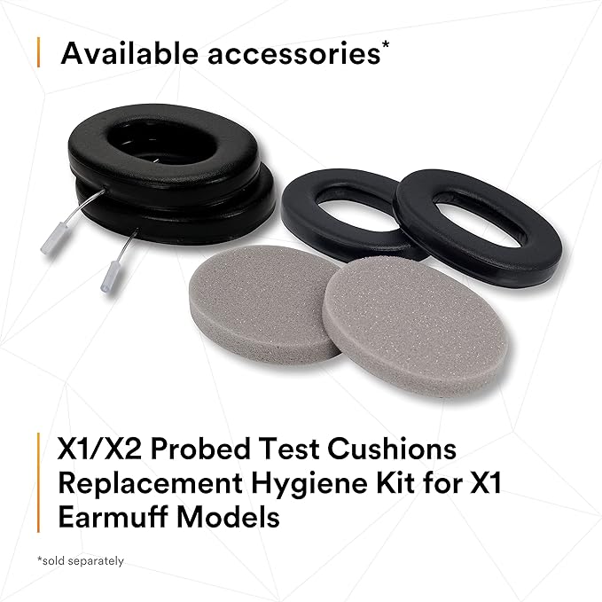 3M PELTOR Ear Muff Hearing Protection, X1 Series, Noise Protection, Construction, Manufacturing, Maintenance, Automotive
