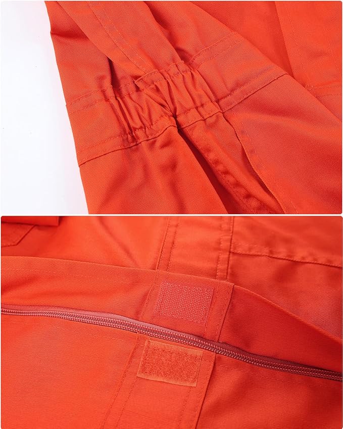 Mens Workwear Coveralls Work Mechanic Jumpsuits Long Sleeve Coverall Work Wear Multi Pockets