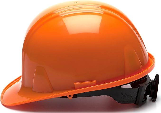 Pyramex Safety SL Series Cap Style Hard Hat, 4-Point Snap Lock Suspension