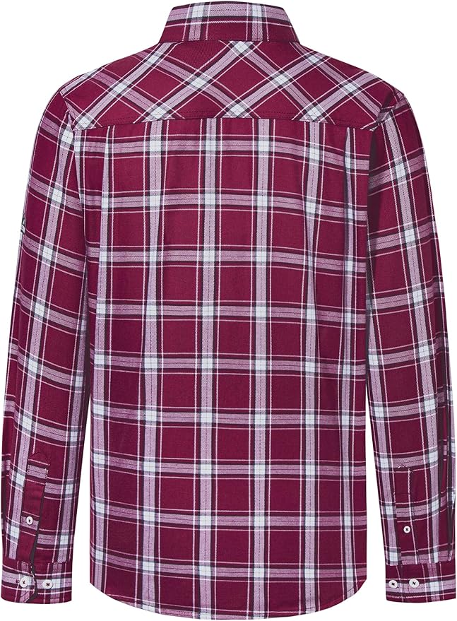 Welding Shirts for Men 7.5oz 100% Cotton Flame Resistant Fr Shirts NFPA2112 Men's Fire Retardant Welding Shirts