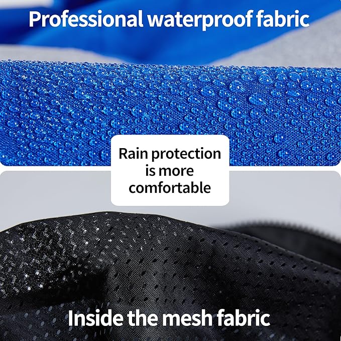 SRsafety High Visibility Rain Gear, Class 3 High Visibility Work Rain Gear for Men, Construction Rain Suits