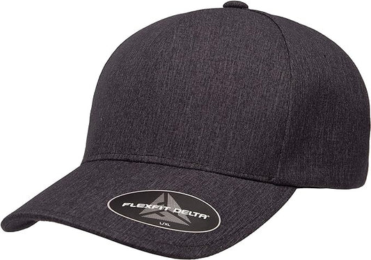 FlexFit Men's One Size Delta Seamless Cap, Maroon, Large-X-Large