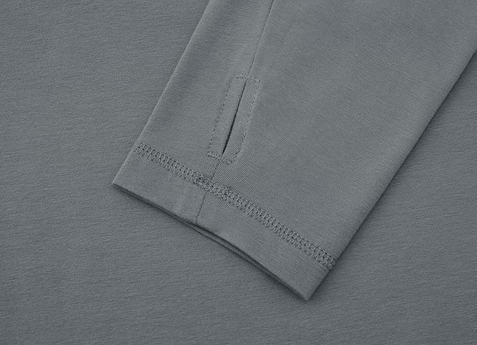 WORKWEYA FR Hooded Shirts 6OZ Lightweight FR Shirts for Men Thumb Hole Stretch NFPA2112 CAT2 Flame Resistant Hoodies