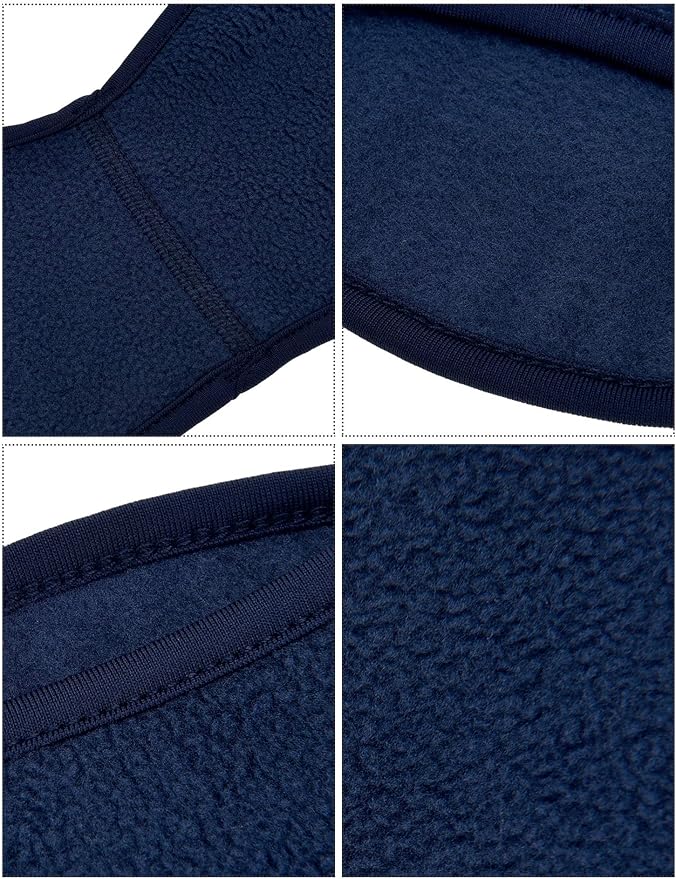 Boao 2 Pieces Ear Warmer Headbands Fleece Earmuffs Winter Ear Covers Running Wicking Ski Sport Headband for Women & Men
