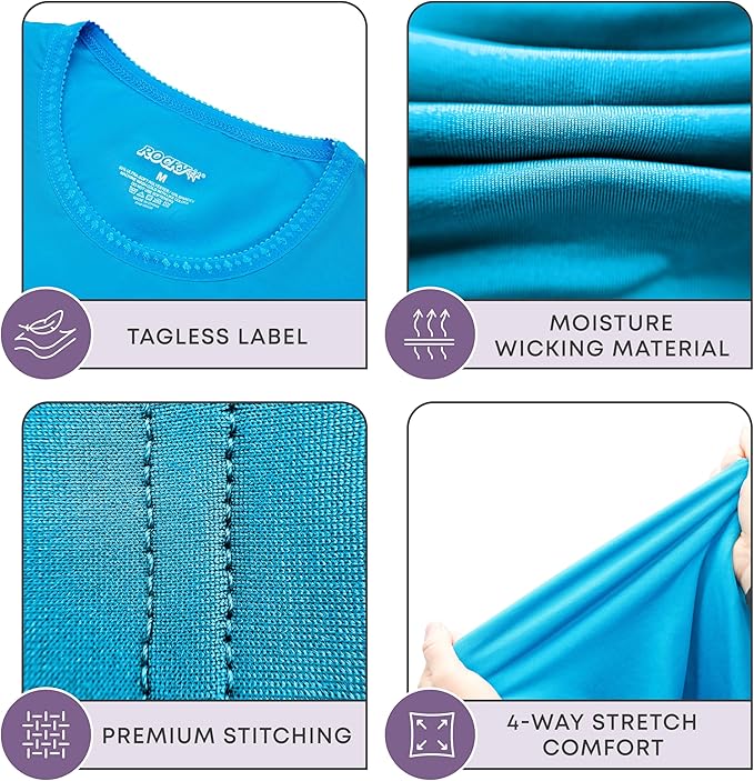 Rocky Thermal Underwear for Women, Long Johns Fleece Lined Set, Shirt & Pants, Base Layer w/Leggings/Bottoms Ski/Extreme Cold