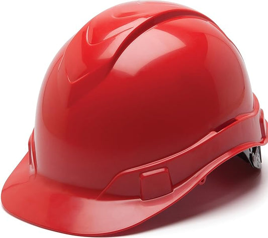 Pyramex Ridgeline Cap Style Hard Hat 6 Point Ratchet Suspension