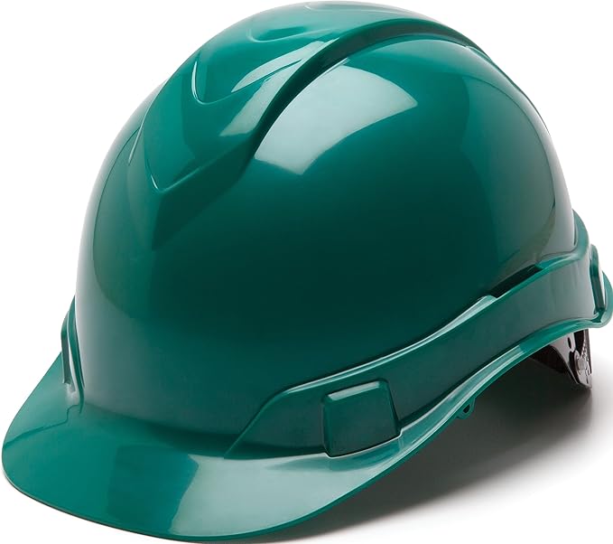 Pyramex Ridgeline Cap Style Hard Hat 6 Point Ratchet Suspension