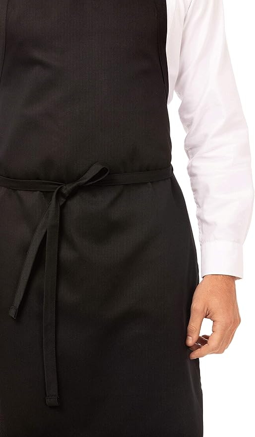 Chef Works Unisex Bib Apron without Pockets