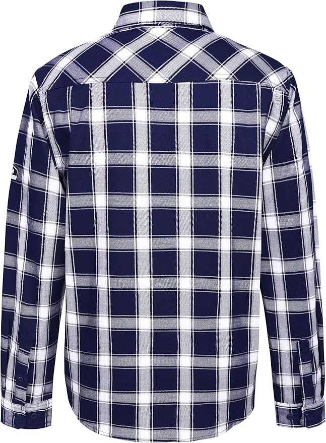 Welding Shirts for Men 7.5oz 100% Cotton Flame Resistant Fr Shirts NFPA2112 Men's Fire Retardant Welding Shirts