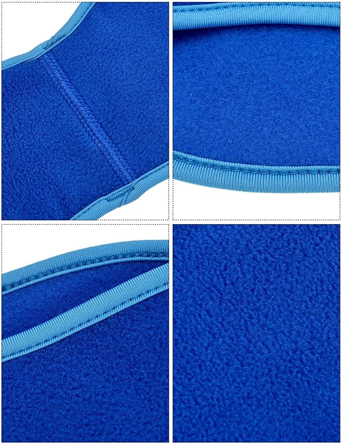 Boao 2 Pieces Ear Warmer Headbands Fleece Earmuffs Winter Ear Covers Running Wicking Ski Sport Headband for Women & Men