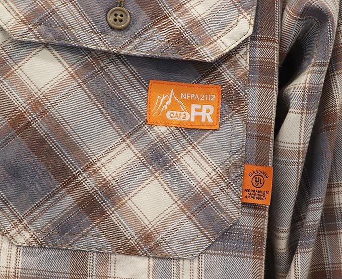Titicaca FR Shirt Flame Resistant Work Shirt Men's Cotton 7.5oz Welding Shirt
