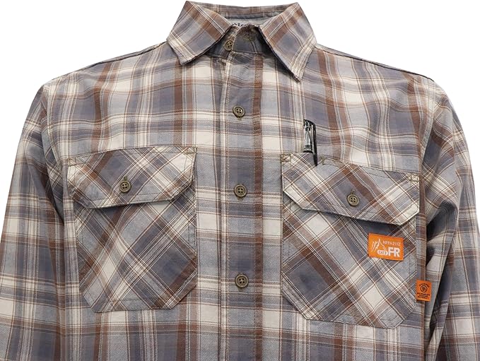 Titicaca FR Shirt Flame Resistant Work Shirt Men's Cotton 7.5oz Welding Shirt