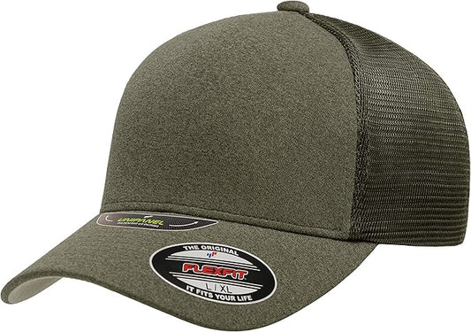 Flexfit Melange Unipanel Trucker Cap