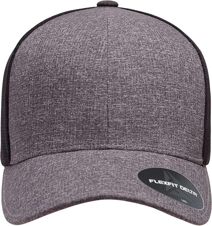 FlexFit Men's One Size Delta Seamless Cap, Maroon, Large-X-Large