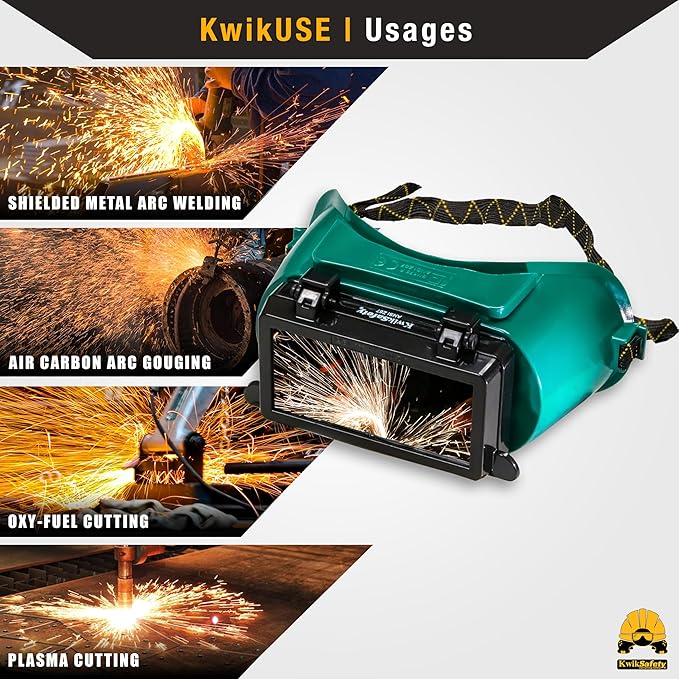 KwikSafety - Charlotte, NC - EAGLE EYES, HAMMERHEAD, OWL Welding Goggles [ANTI-FOGGING ANTI-SCRATCH] ANSI Tested OSHA