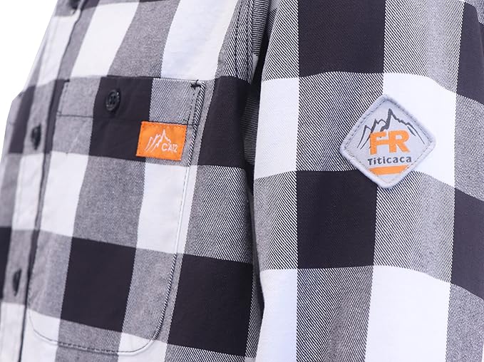 Titicaca FR Shirt Flame Resistant Work Shirt Men's Cotton 7.5oz Welding Shirt